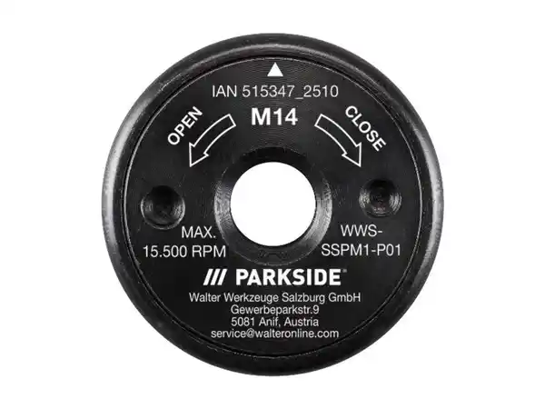 Bild 2 von PARKSIDE® Metall-Trennscheiben / Schnellspannmutter für Winkelschleifer
