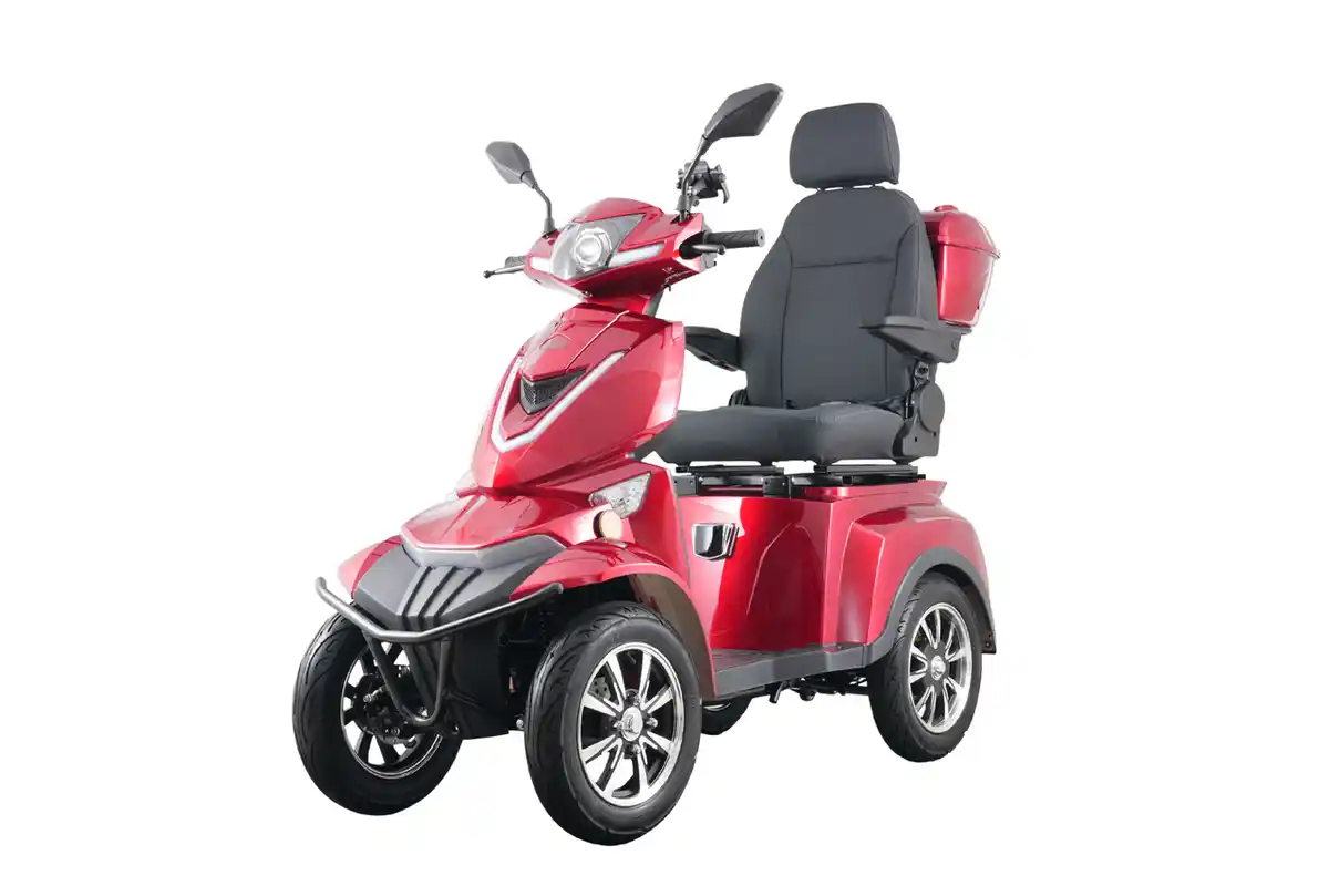 Bild 1 von E-Seniorenmobil Aktiv Mobil E-Quad 1000 rot - 25 km/h