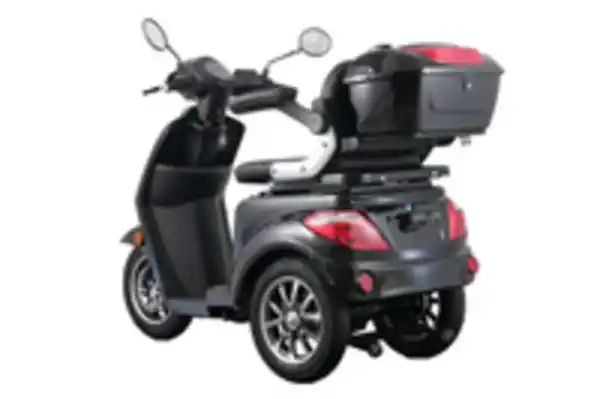 Bild 3 von E-Seniorenmobil Aktiv Mobil E-Trike Pro schwarz - 25 km/h - mit Hardkoffer