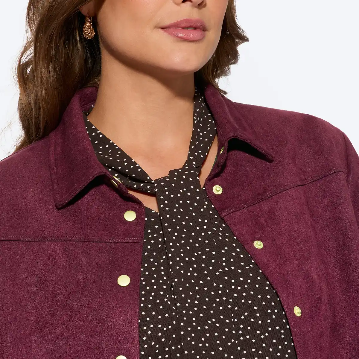 Bild 3 von Damen-Bluse mit Schnürung