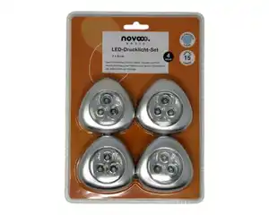 Drucklichtset, 4 Stück