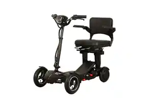 E-Seniorenmobil Aktiv Mobil  Klapp Quad 400 - schwarz