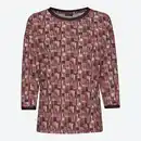 Bild 1 von Damen-Langarmshirt mit U-Bootausschnitt