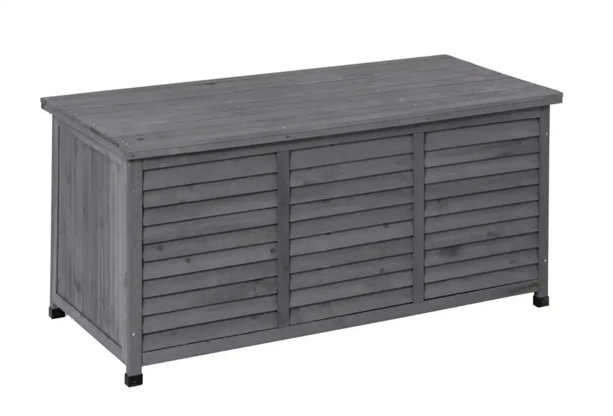 Bild 1 von Outdoor Aufbewahrungsbox, Grau, ca. 130 x 64 x 60 cm