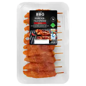BBQ Hähnchen-Filetspieß 400 g, Paprika