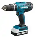 Bild 2 von Makita DK18B56Y Set HP488D Schlagbohrschrauber + UM110D Grasschere 18V G-Serie, 2 Akkus