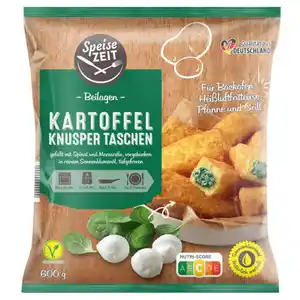 SPEISEZEIT Kartoffeltaschen 600 g, Spinat-Mozzarella