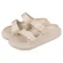 Bild 1 von UP2FASHION Damen oder Herren Sommerpantoletten, Beige, 37