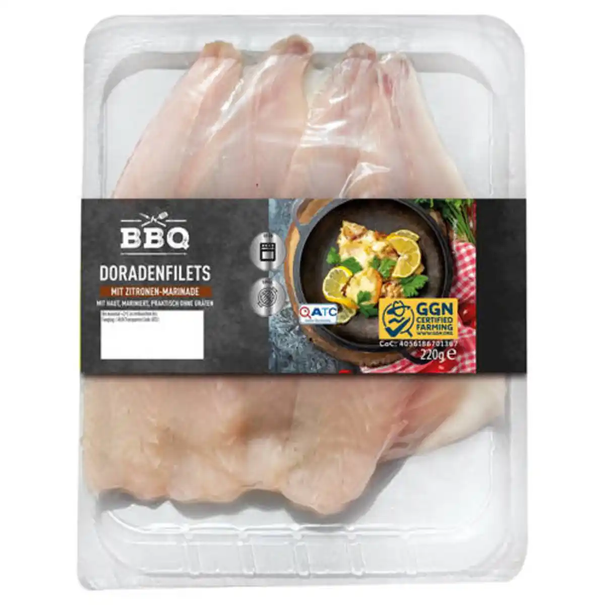 Bild 1 von BBQ Doradenfilet mariniert 220 g