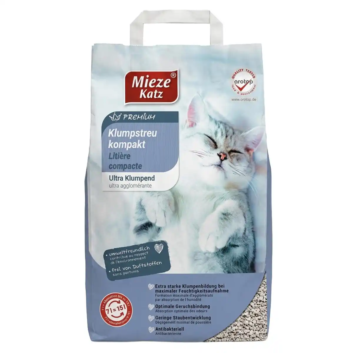 Bild 1 von Premium Katzenstreu Kompakt 7 L