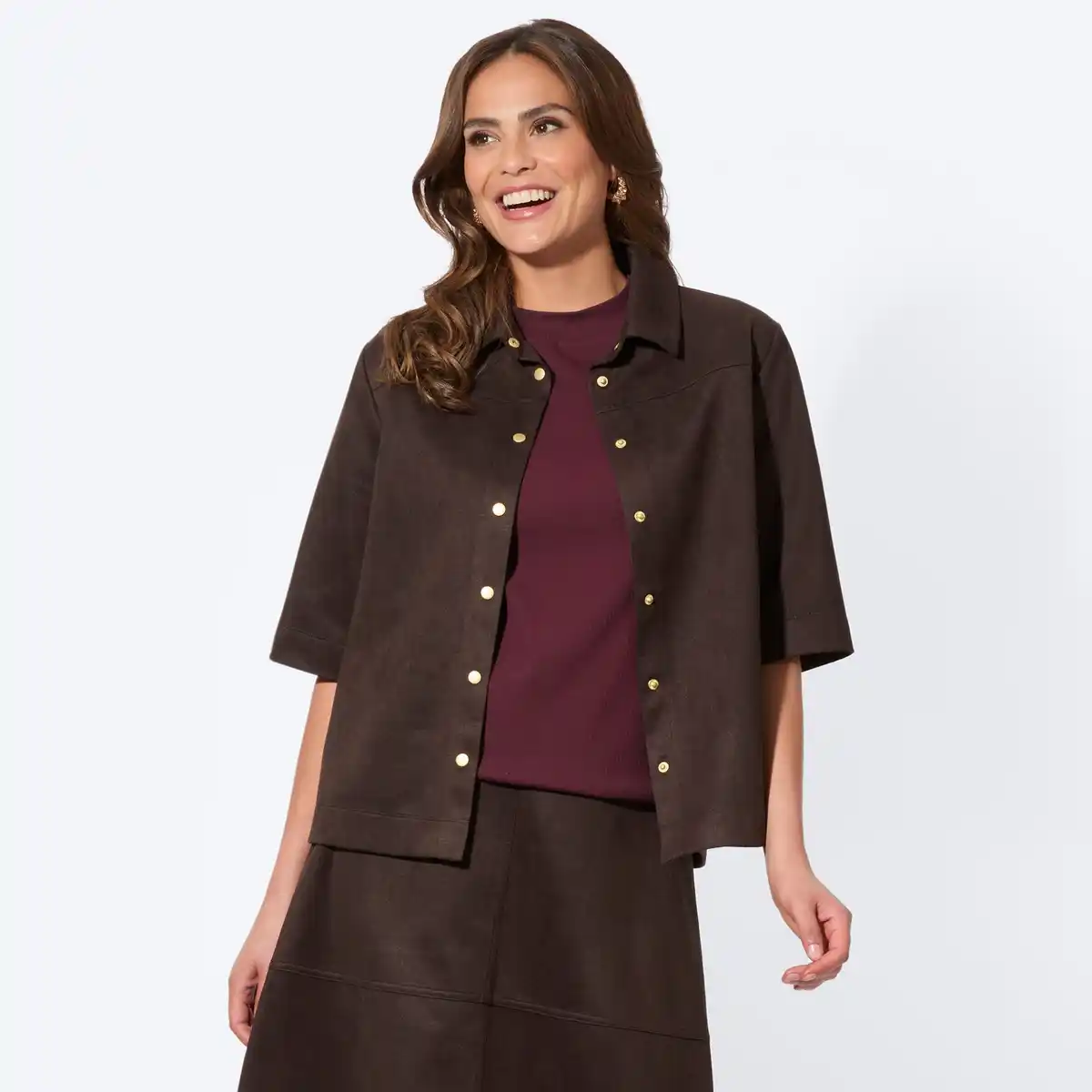 Bild 3 von Damen-Shirt aus Baumwolle