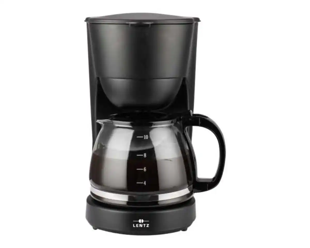 Bild 1 von Lentz Kaffeemaschine 1,25 l 750 Watt, schwarz