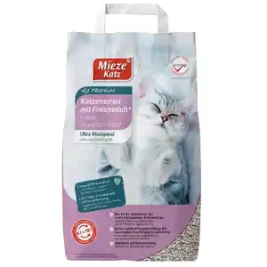 Premium Katzenstreu mit Frischeduft 6L