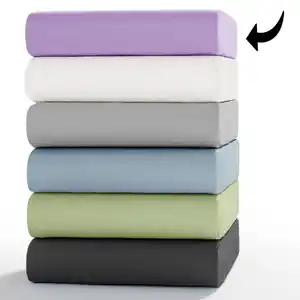 Mako-Feinjersey Spannbetttuch - ca. 140 - 160 x 200 cm
