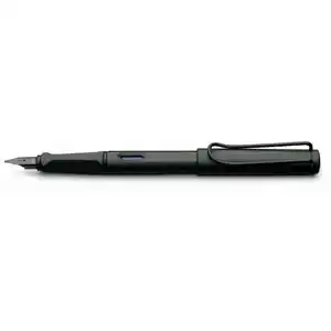 LAMY Füllhalter Safari 017 schwarz matt M, inkl. Patrone und Softetui