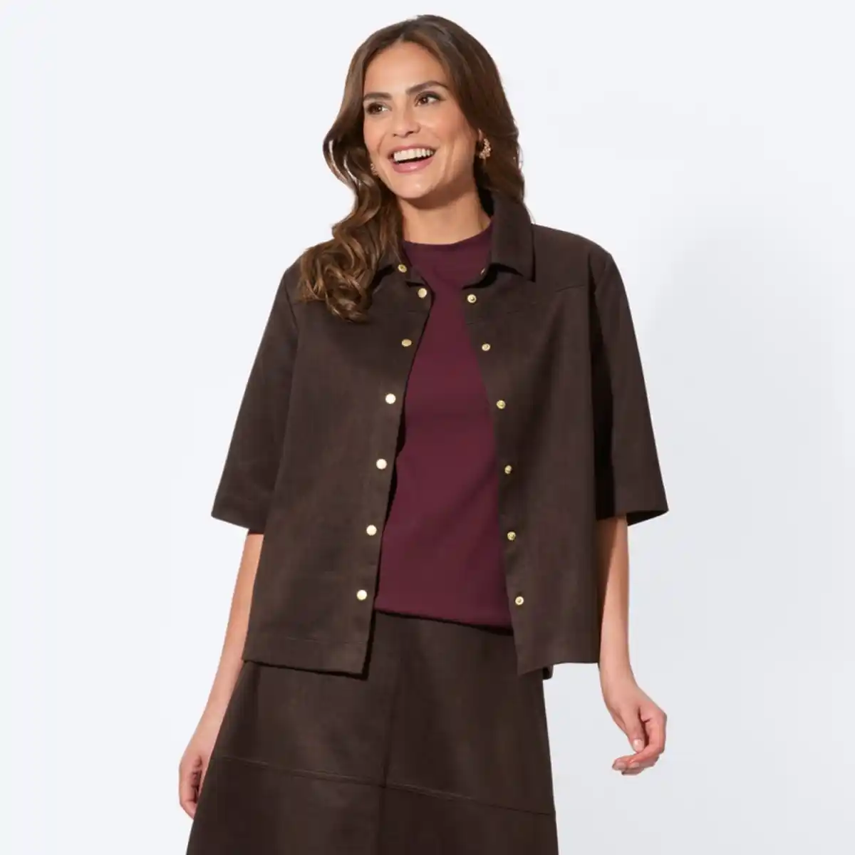Bild 2 von Damen-Shirt aus Baumwolle
