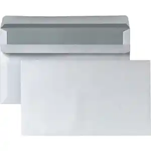 Stylex - 50er Set Briefumschläge - weiß - C6 - ohne Fenster