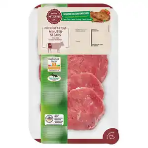 MEINE METZGEREI Rind Minutensteaks 320 g