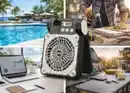 Bild 3 von Solar Camping Ventilator SCF 5000 beige-schwarz