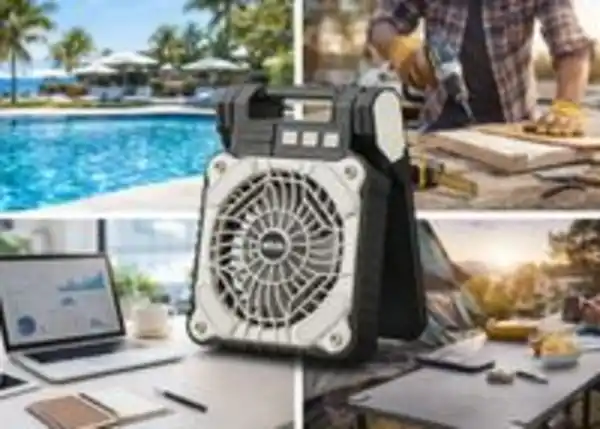 Bild 3 von Solar Camping Ventilator SCF 5000 beige-schwarz