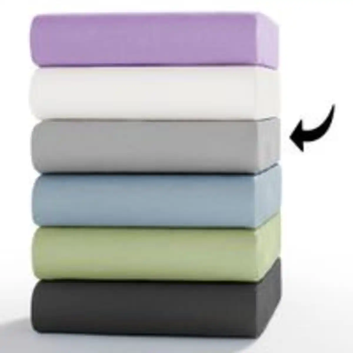 Bild 3 von Mako-Feinjersey Spannbetttuch - ca. 140 - 160 x 200 cm