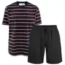 Bild 1 von UP2FASHION MEN Herren Shorty-Pyjama, Schwarz, M