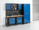 Bild 2 von Garagenschrank 6 tlg. Blau