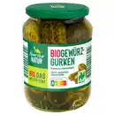 Bild 1 von NUR NUR NATUR Bio-Gewürzgurken 360 g