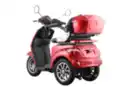 Bild 3 von E-Seniorenmobil Aktiv Mobil E-Trike Pro rot - 25 km/h - mit Hardkoffer