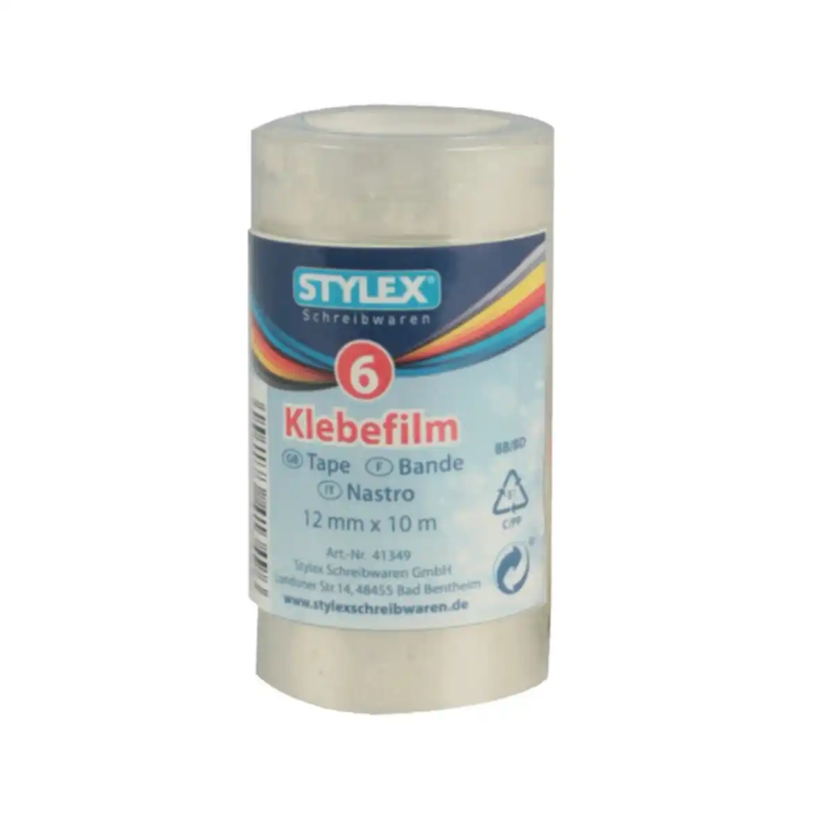 Bild 1 von Stylex - Klebefilm - transparent - 6 Rollen