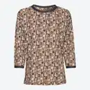 Bild 1 von Damen-Langarmshirt mit U-Bootausschnitt