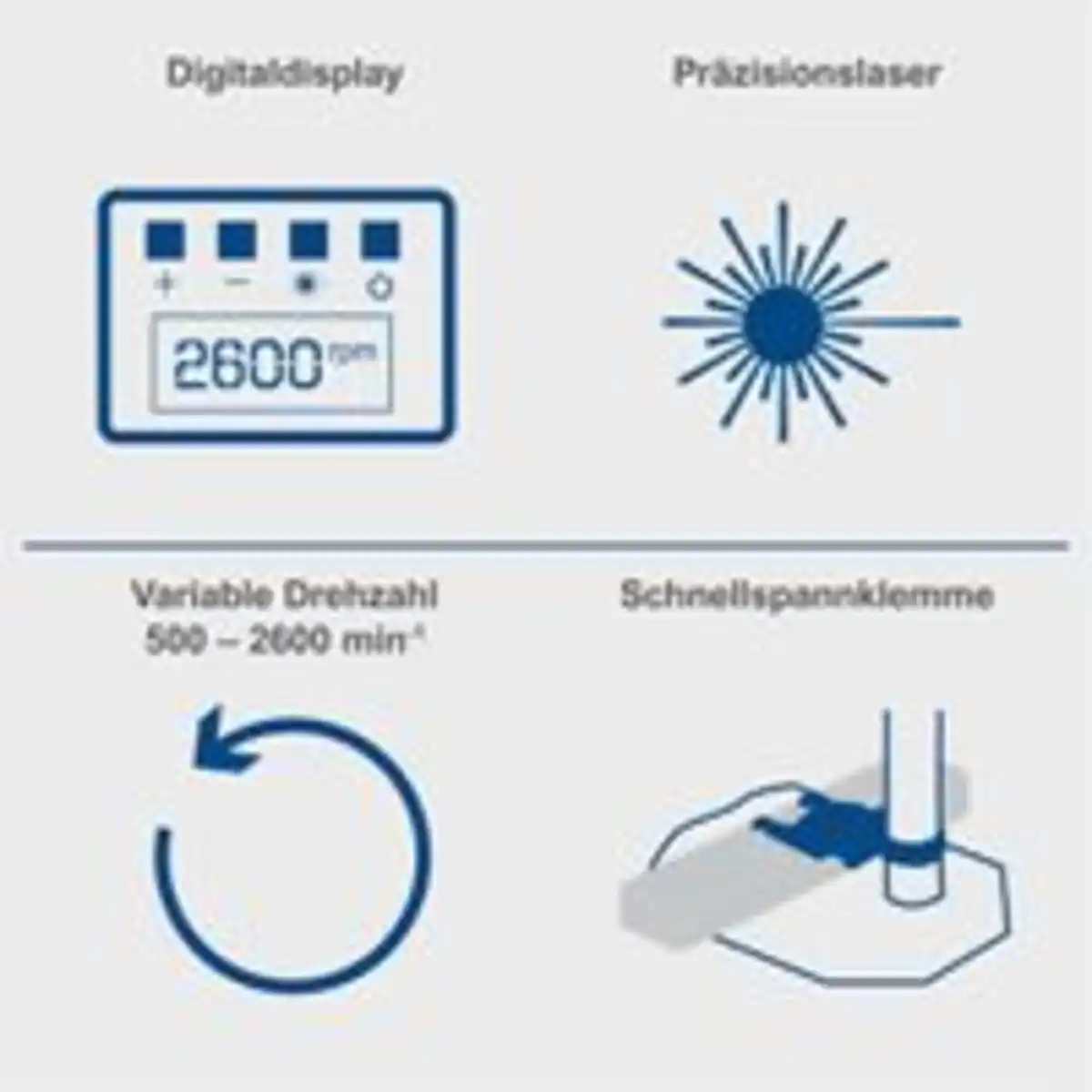 Bild 4 von Digitale Tischbohrmaschine DP55