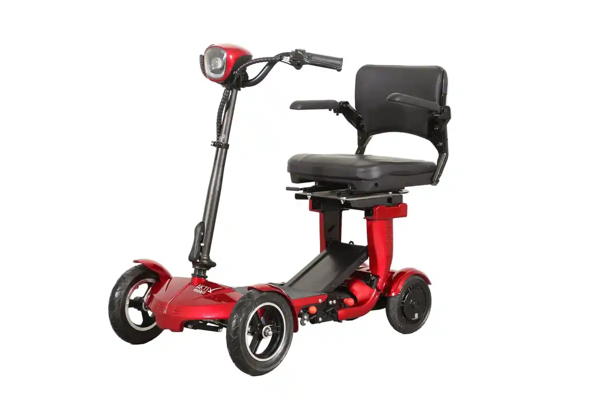Bild 1 von E-Seniorenmobil Aktiv Mobil  Klapp Quad 400- rot