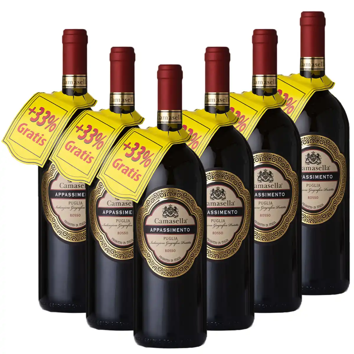 Bild 1 von Appassimento Rosso Puglia IGT - Italien, +33% Gratis, - 6er Paket
