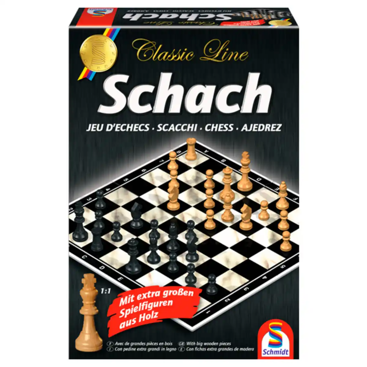 Bild 1 von Schach mit großen Figuren