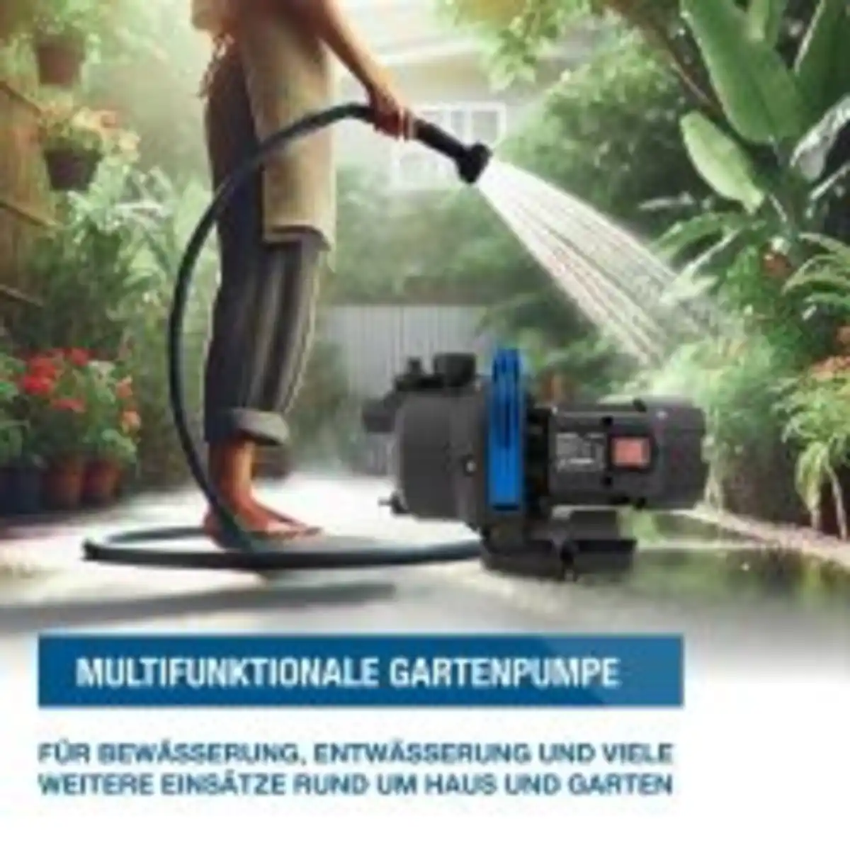 Bild 2 von HYUNDAI Gartenpumpe GP80037