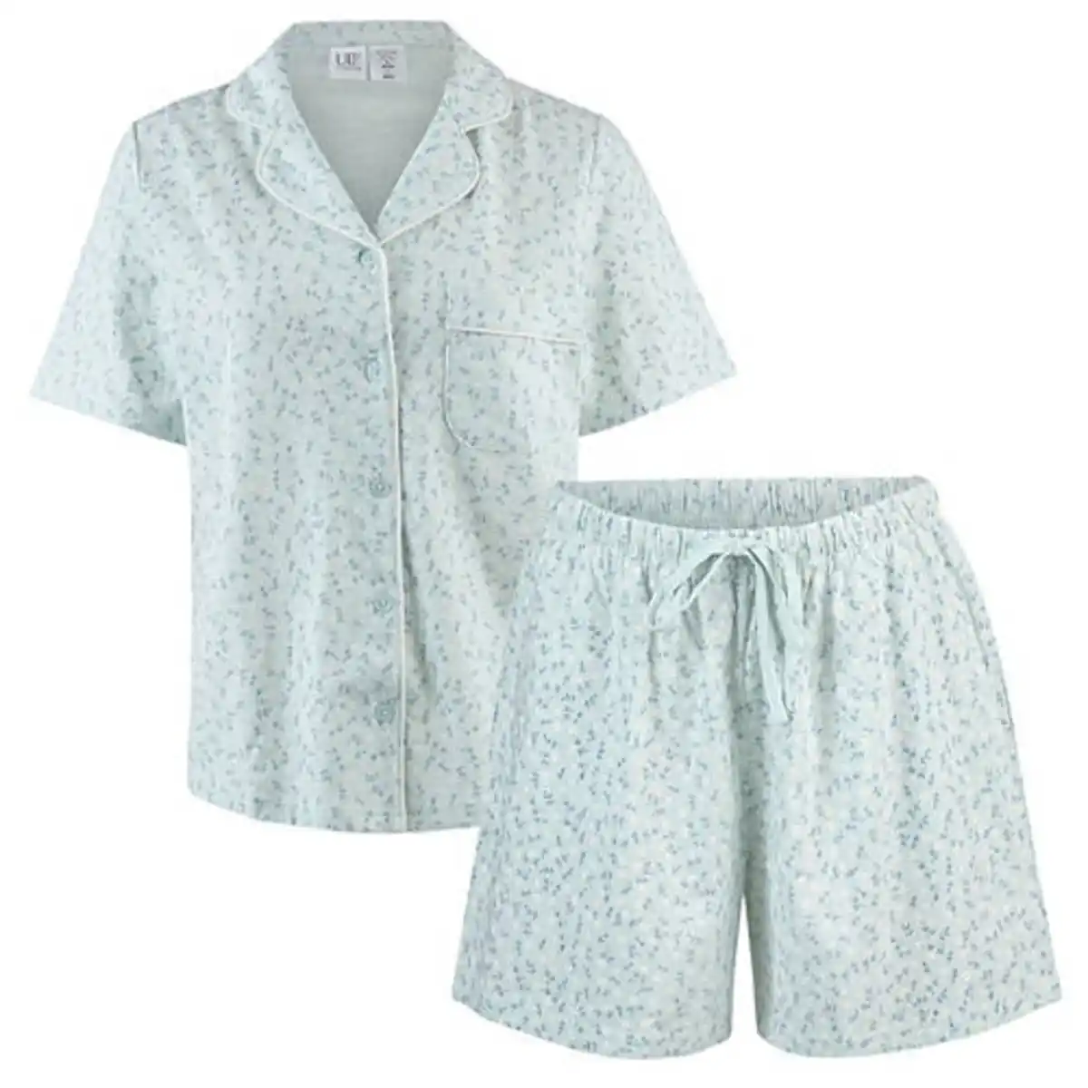Bild 1 von UP2FASHION WOMEN Damen Pyjama, Blau, S 36/38