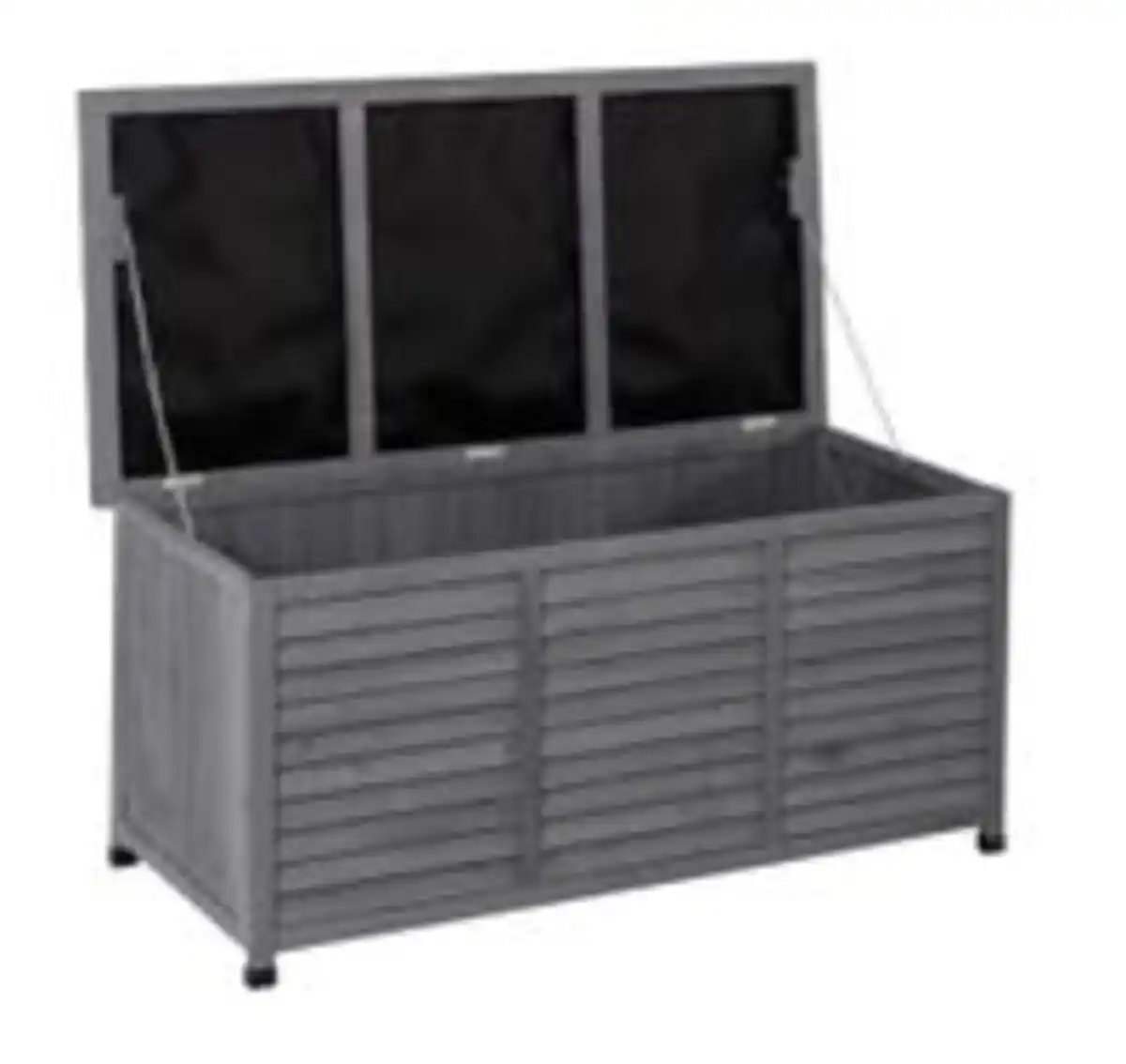 Bild 4 von Outdoor Aufbewahrungsbox, Grau, ca. 130 x 64 x 60 cm