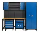Bild 1 von Garagenschrank 6 tlg. Blau