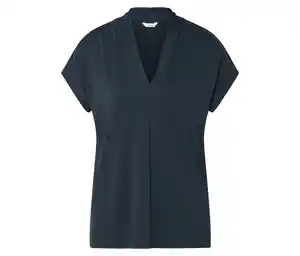 Blusenshirt mit V-Ausschnitt