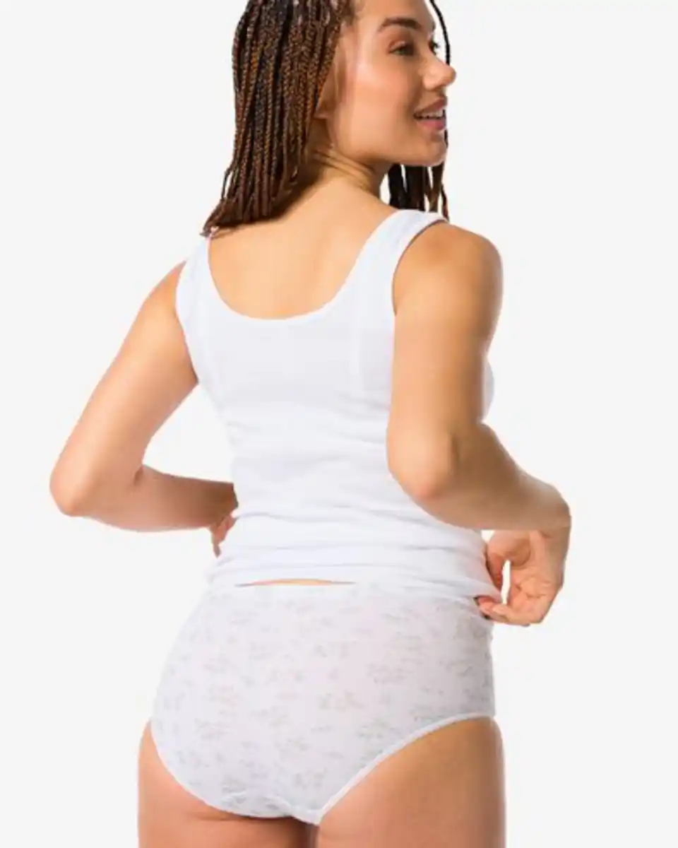 Bild 4 von 2er-Pack Damen-Hemden weiß