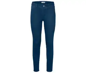 Jeggings, Denim-Optik, mid blue