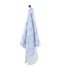 Geschirrtuch 65 x 65 cm Baumwolle Blumen