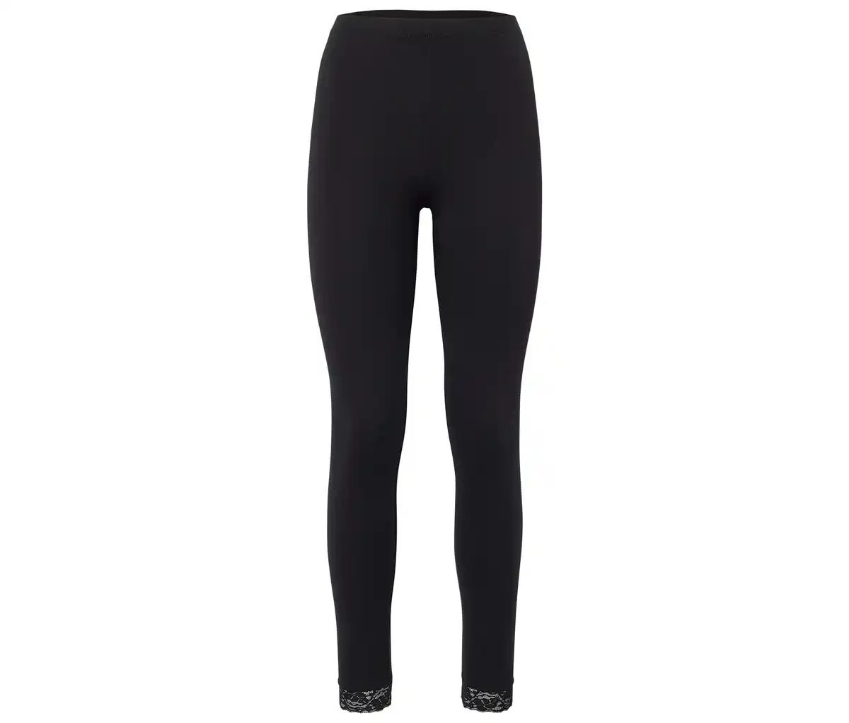 Bild 1 von Leggings mit Spitzenborte