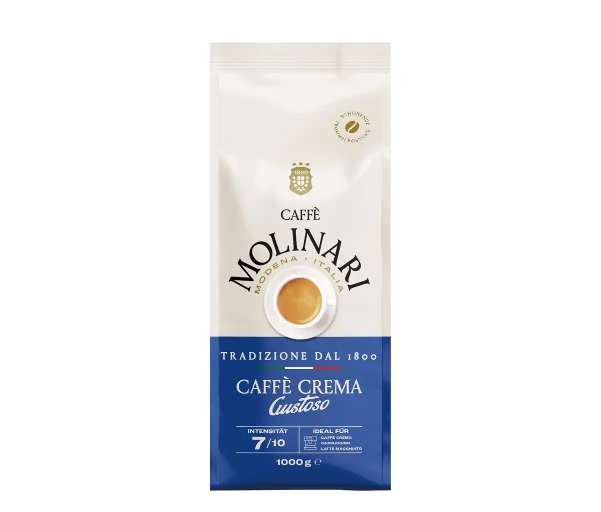 Bild 1 von Caffè Molinari Caffè Crema Gustoso - 1 kg Ganze Bohne