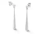 Bild 1 von Ohrstecker »Tropfen«, 925er Sterlingsilber, rhodiniert