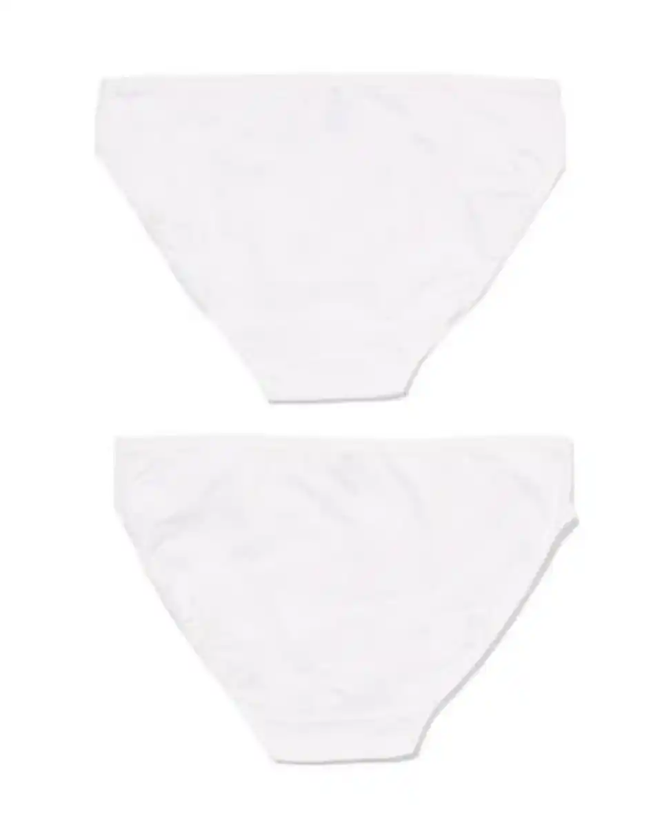 Bild 3 von 2er-Pack Damen-Slips, Baumwolle/Elasthan weiß