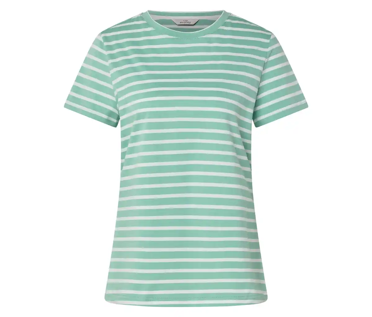 Bild 1 von T-Shirt, mint-weiß gestreift