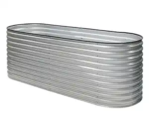 Hochbeet, oval, Breite ca. 240 cm