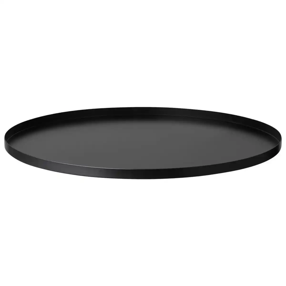 Bild 1 von Blomus Tablett Peasy, Schwarz, Metall, rund, 1.5 cm, Tischkultur & Servieren, Tabletts